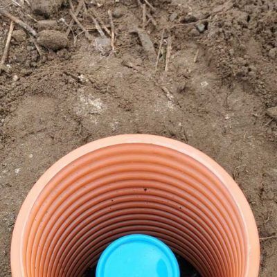 obudowa studni w rurze teleskopowej