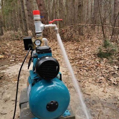 studnia abisyńska z montażem zestawu hydroforowego